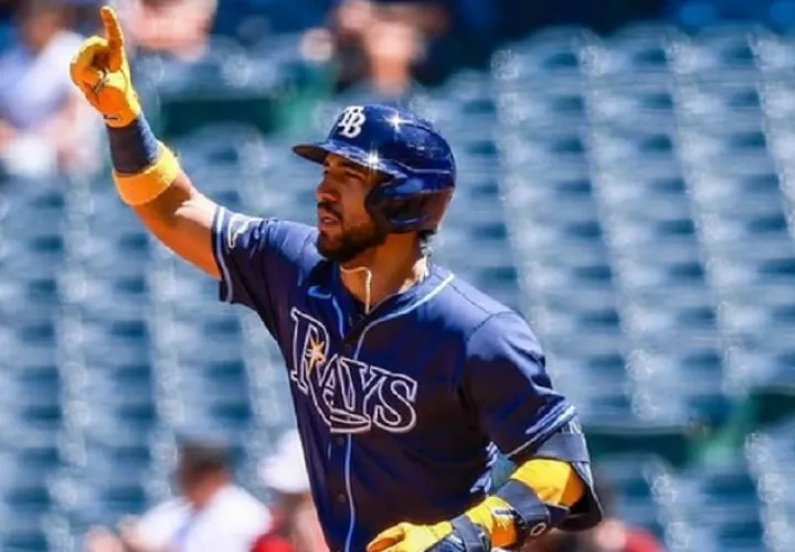 El panameño José 'Chema' Caballero, jugador de los Rays. Foto: Instagram