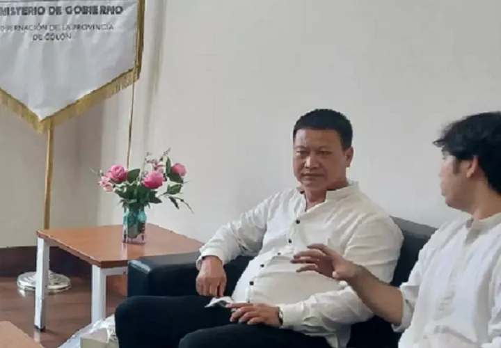 El empresario chino tiene interés en establecer un parque industrial en Colón. Diomedes Sánchez