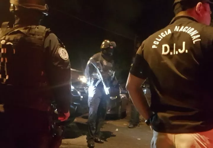 Se llevan a cabo varios operativos para dar con los responsables de este nuevo asesonato en Colón. Foto. Diomedes Sánchez