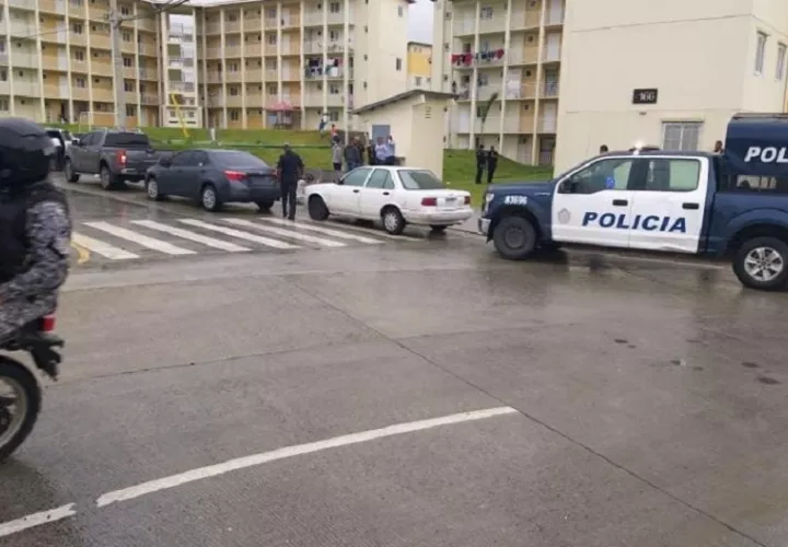 Acciones policiales en la comunidad Alto de Los Lagos, Colón. Foto: Ilustrativa.
