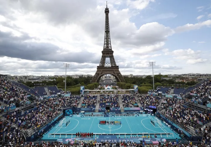 Un encuentro de los Juegos Paralímpicos París 2024, este domingo en la capital francesa. EFE