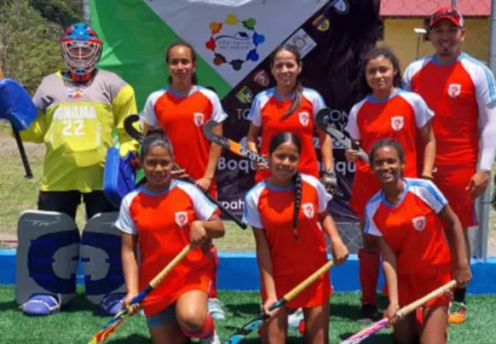 Todo listo para el nacional de hockey. Foto: Cortesía