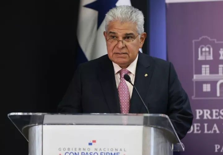 El presidente José Raúl Mulino. Foto: Cortesía