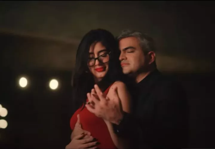 Ainara Sanz y Jhonthan Chávez. Foto: 'Videoclip'