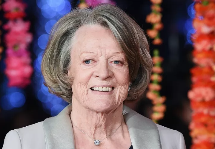 La actriz británica Maggie Smith. Foto: EFE / Andy Rain