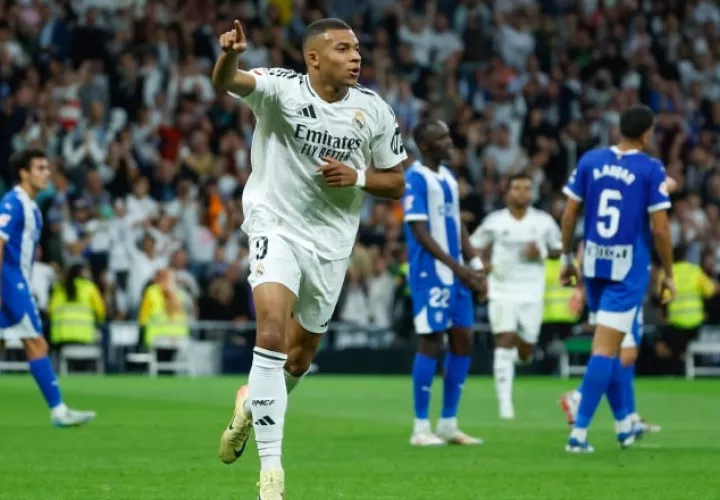 Mbappé, jugador del Real Madrid. Foto: EFE
