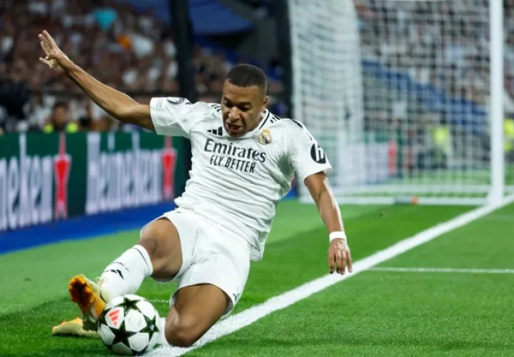 Mbappé, jugador del Real Madrid. Foto: EFE