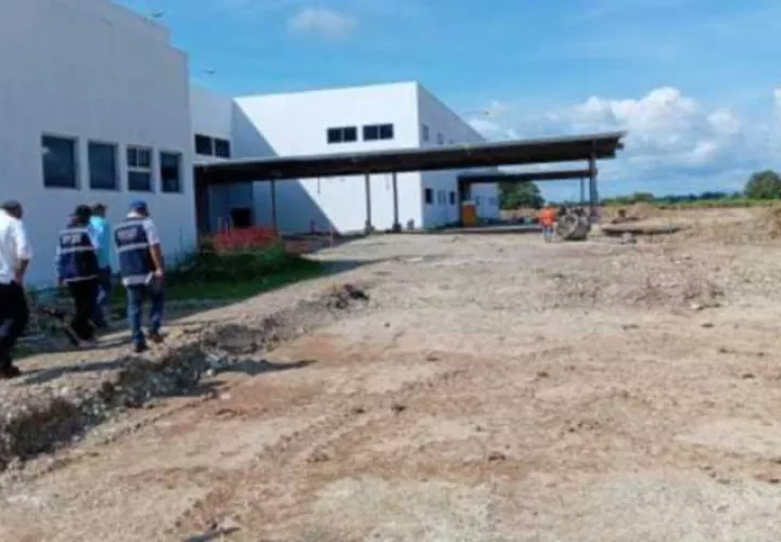 La infraestructura del lugar se encontraba en un estado de deterioro avanzado.  Cortesía