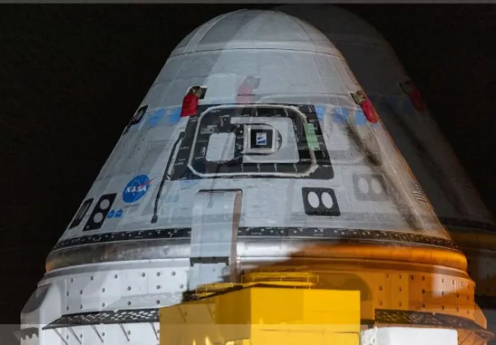 La nave espacial Boeing CST-100 Starliner. Foto: EFE