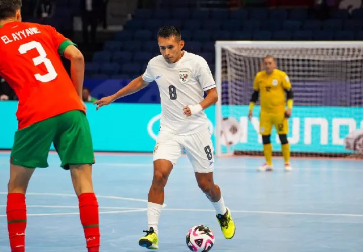 Panamá perdió ante Marruecos por 6-3 en el Mundial de Futsal 204. Foto: FPF