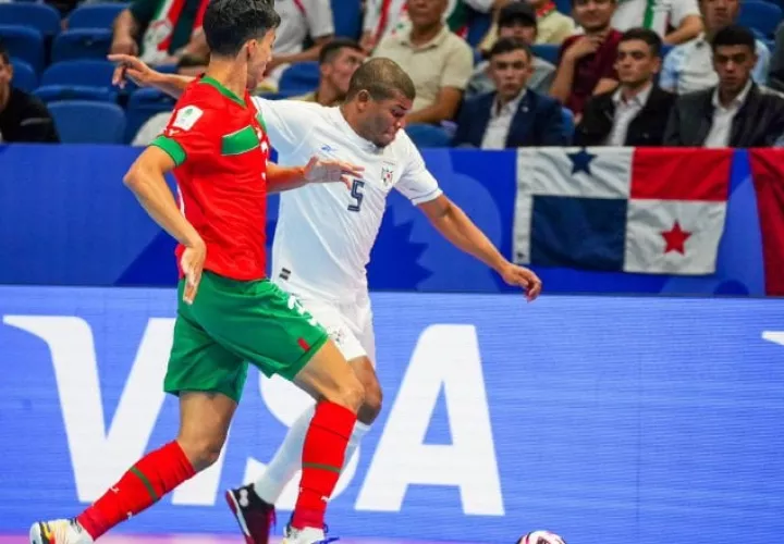 Panamá perdió ante Marruecos por 6-3 en el Mundial de Futsal 204. Foto: FPF