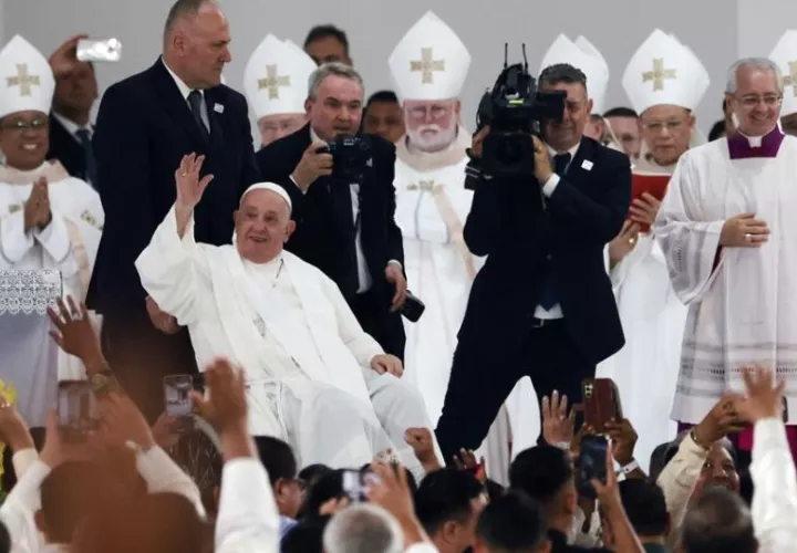 Francisco viajará mañana a Papúa Nueva Guinea, un país con mayoría de cristianos. Foto: EFE