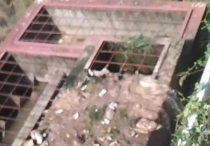Las aguas servidas van al río. Cortesía.