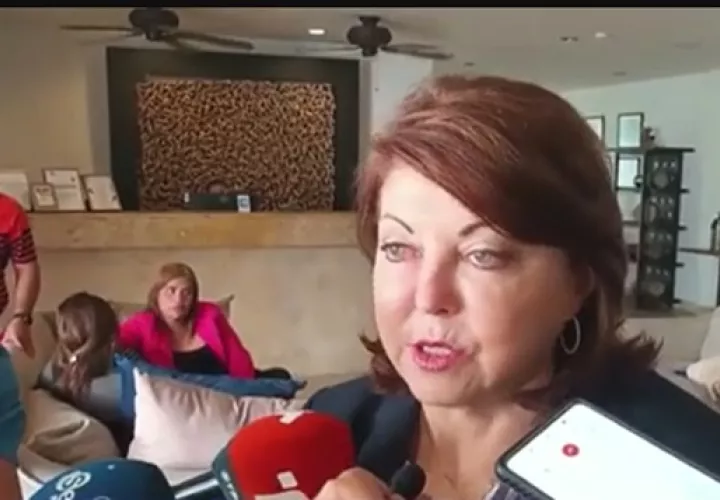 Roxana Méndez, directora nacional de la Autoridad Nacional de Descentralización.