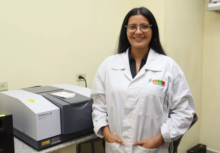 La investigadora Ivonne Fábrega lidera este proyecto. Foto: Cortesía