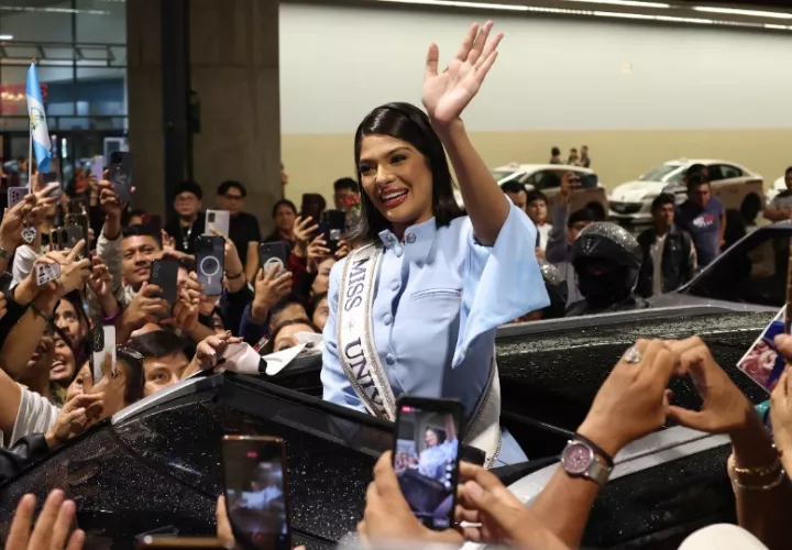 La Miss Universo 2023, la nicaragüense Sheynnis Palacios. Foto: EFE / Mariano Macz