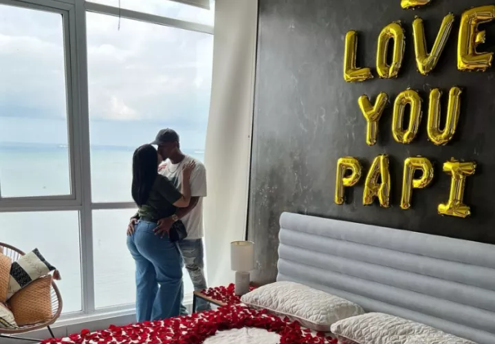 Tatiana Vélez y Luis Durango Jr. Foto: Instagram