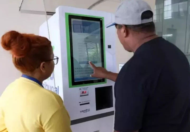 Quioscos están habilitados para adaptarse a las necesidades de cada persona. Foto: Tribunal Electora