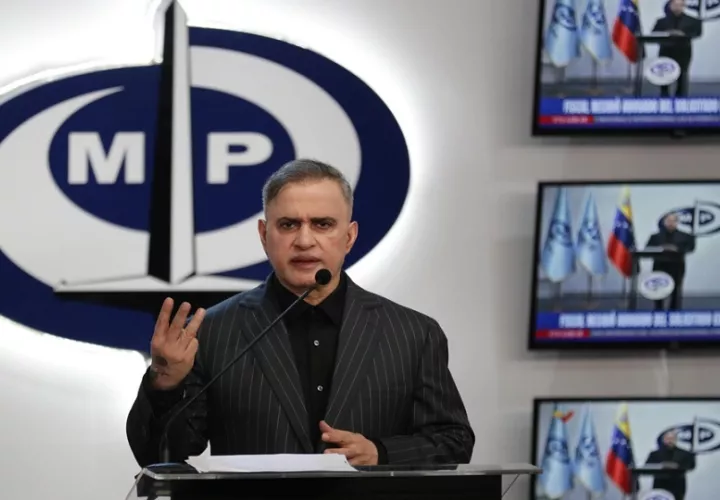 Fotografía de archivo en donde se ve al fiscal general de Venezuela, Tarek William Saab.  Foto: EFE