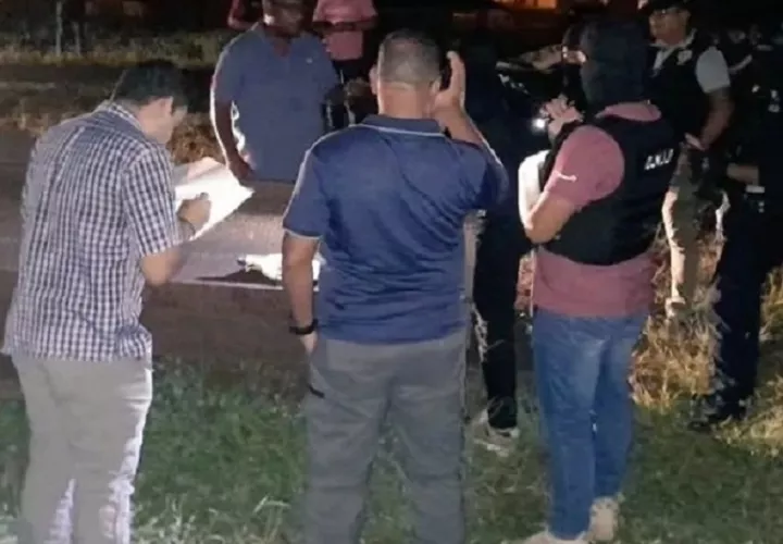 Tras un allanamiento, parte de las enormes vigas fueron ubicadas en un taller de soldadura. Foto: Thays Domínguez