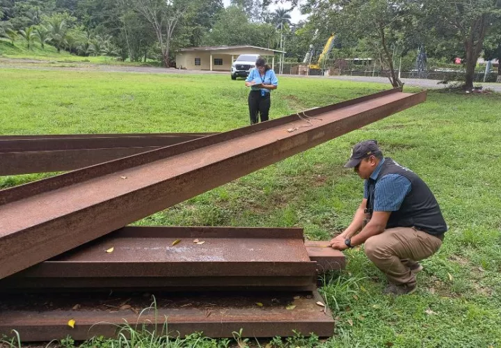 Las vigas tienen un costo de $5,000 cada una. Foto: Cortesía