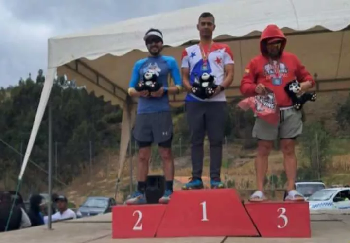 Abelardo Serrano ganó en su categoría, en una media maratón en Canadá.