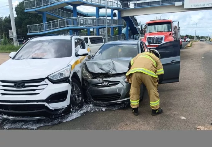 Las colisiones lideran la lista de accidentes en Panamá. Foto: Cortesía