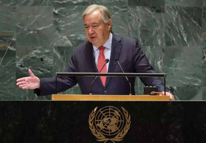 El secretario general de la ONU, António Guterres. Foto: EFE