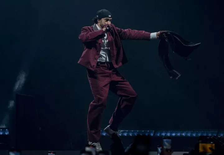 Bad Bunny le dio un voto de confianza a Harris. Foto: EFE