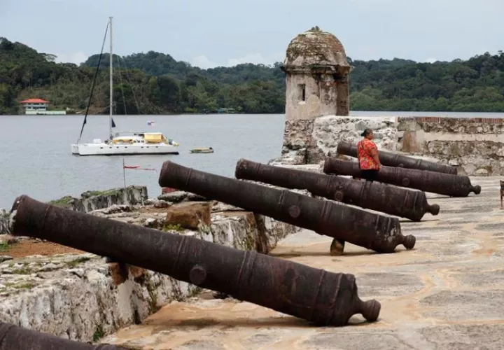 Castillo Santiago de la Gloria, en Portobelo. Foto. EFE