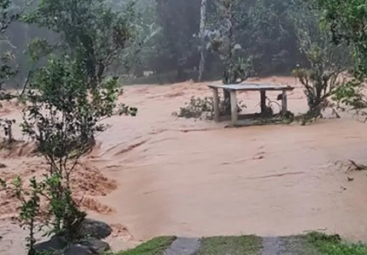 Múltiples afectaciones en  la provincia de Coclé. Foto. Sinaproc