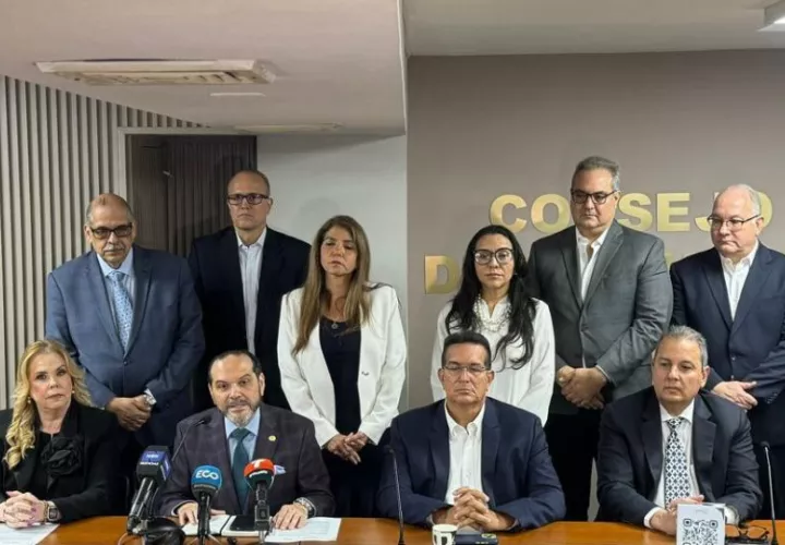 Miembros del Consejo Nacional de la Empresa Privada (Conep). Foto: Cortesía
