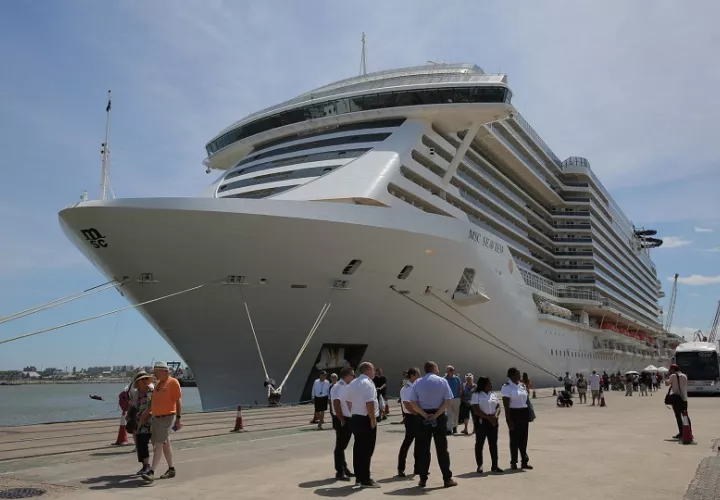 Crucero de la empresa MSC, que a partir de 2026 hará itinerarios por Alaska y el Canal de Panamá.