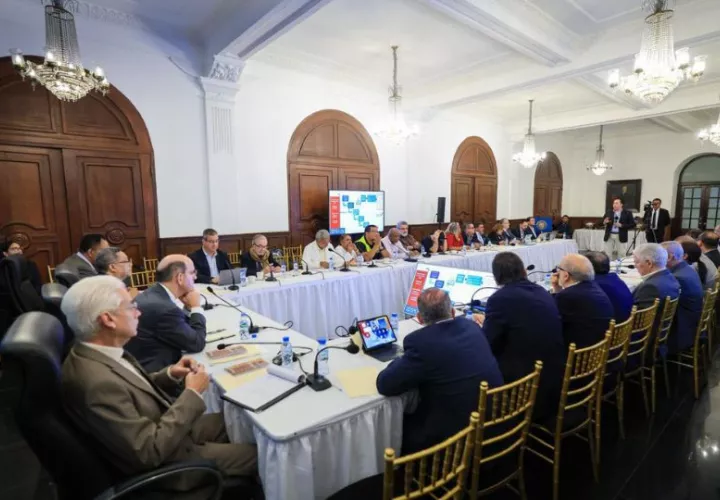Las mesas de conversaciones iniciaron el 16 de septiembre. Foto: Cortesía