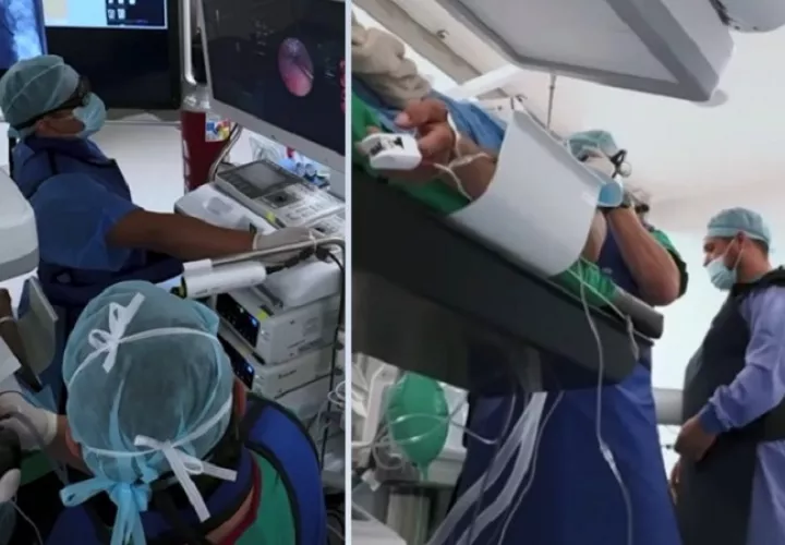 Neumólogos en la Ciudad de la Salud. Foto: CSS/Instagram