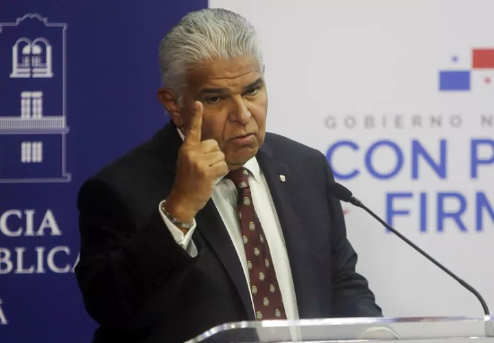 El presidente José Raúl Mulino espera lograr consensos. Foto: EFE