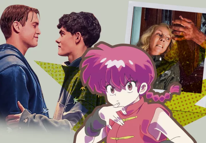 'Heartstopper', 'Halloween' y 'Ramna ½'. Foto: Netflix
