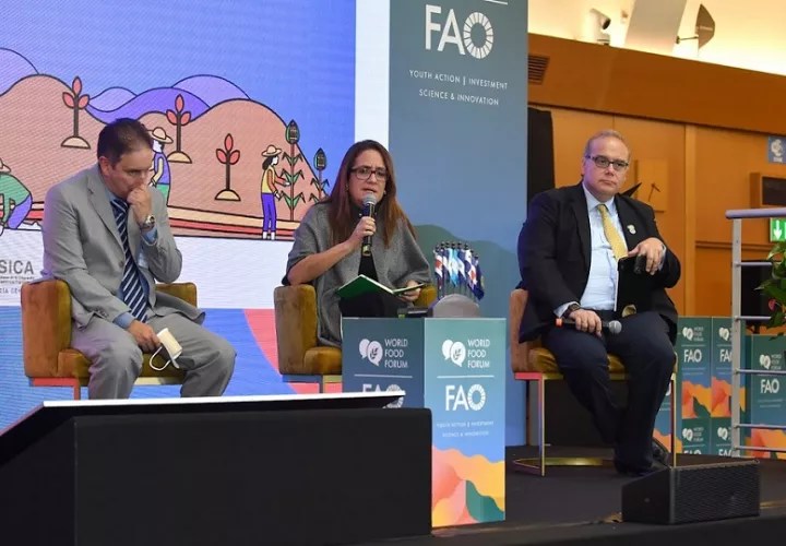 Los avances de la Iniciativa Mano de la Mano fueron presentados en el Foro de Inversiones 2024. Foto: Cortesía