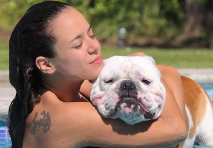Gaby Garrido y Baldor. Foto: Instagram