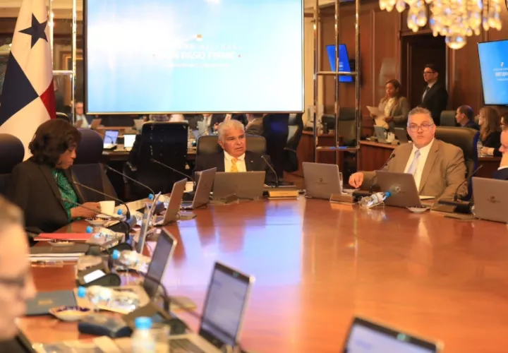 Consejo de Gabinete realizado este viernes/Foto cortesía.