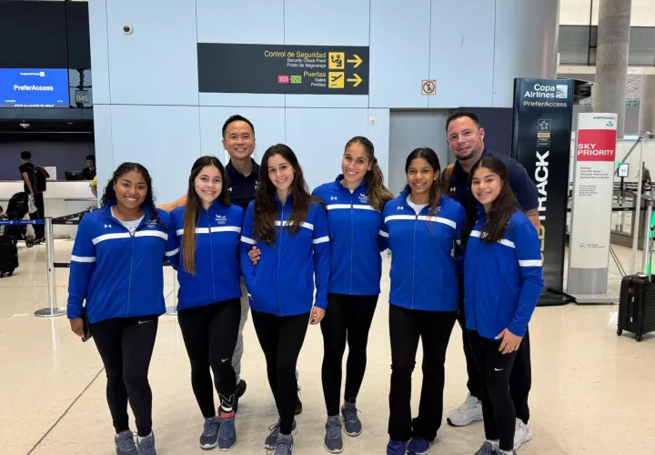 Equipo panameño de gimnasia. Foto: Cortesía