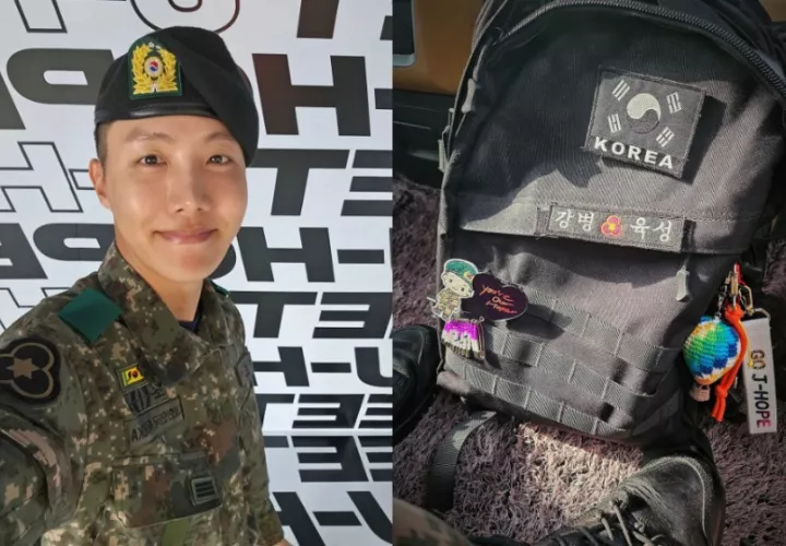 J-Hope. Fotos: Instagram / Weverse 