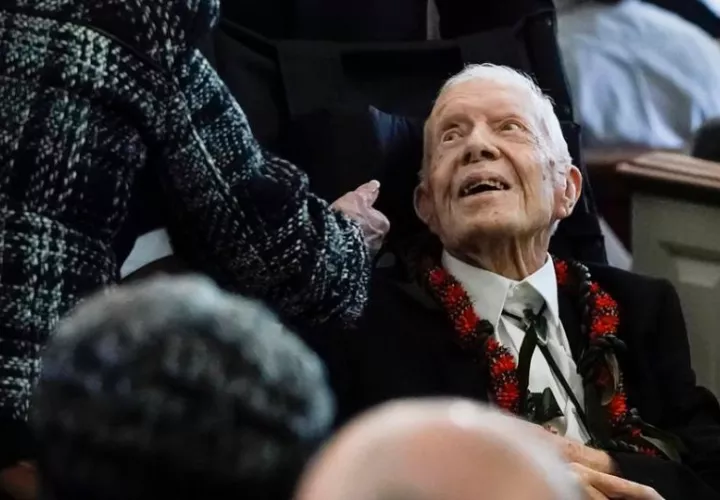 El expresidente estadounidense Jimmy Carter. Foto: EFE