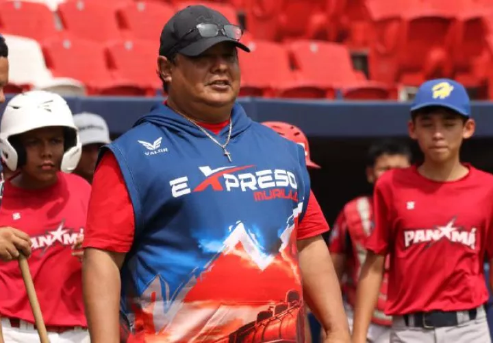José Murillo III, director del equipo  de Panamá U12. Foto: Fedebeis