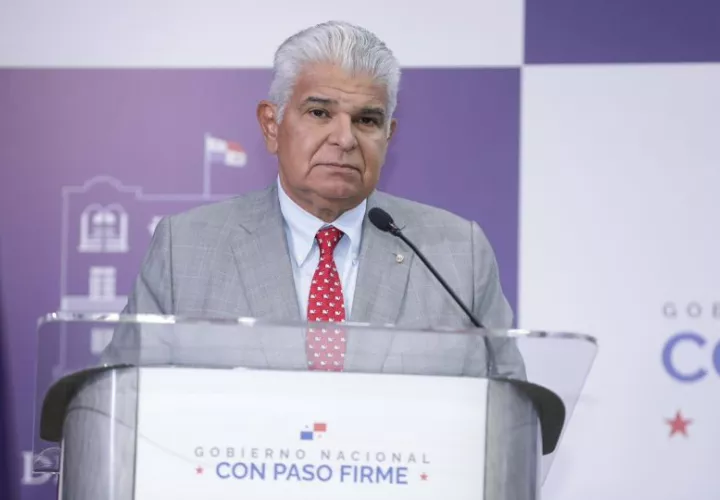 El presidente José Raúl Mulino. Foto: Cortesía