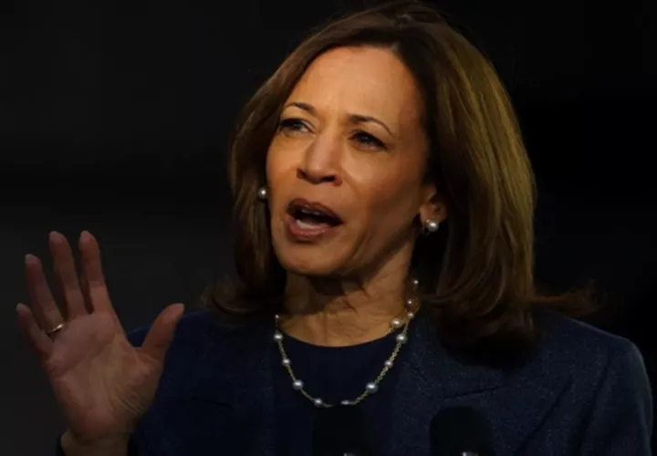 Kamala Harris, vicepresidenta de Estados Unidos y candidata demócrata a la Casa Blanca. Foto: EFE