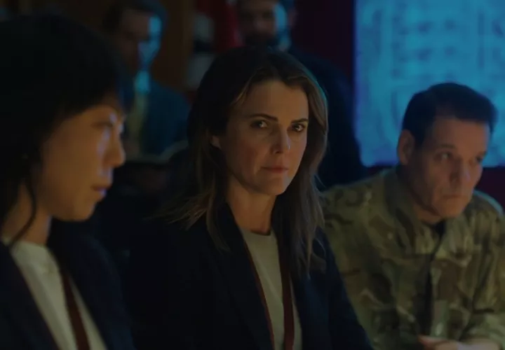 Kate Wyler (centro), interpretada por Keri Russell. Foto: Netflix