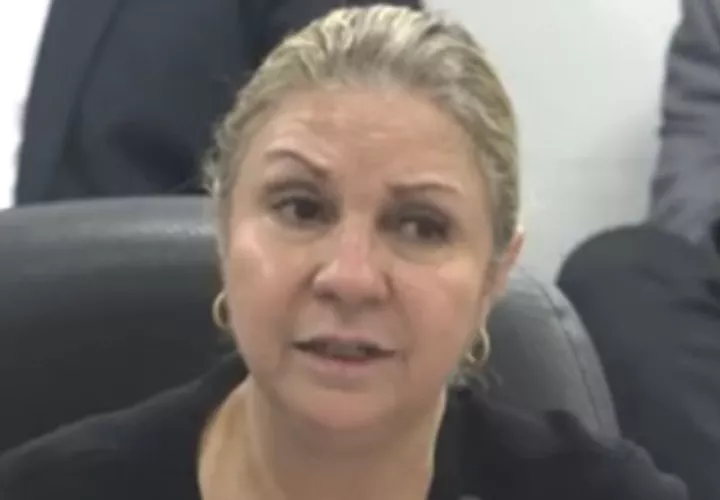 Dinoska Montalvo, ministra de Gobierno.