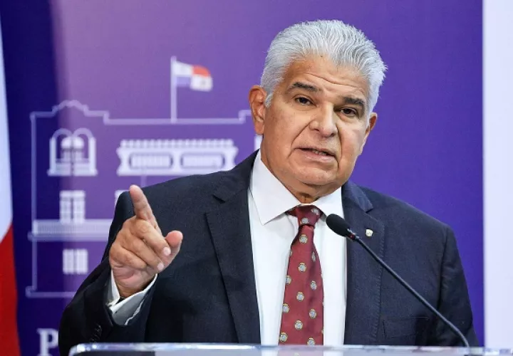 José Raúl Mulino, presidente de la República. 