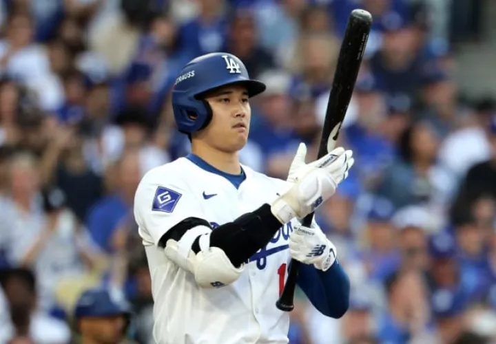 Shohei Ohtani de los Dodgers de Los Ángeles. Foto: EFE